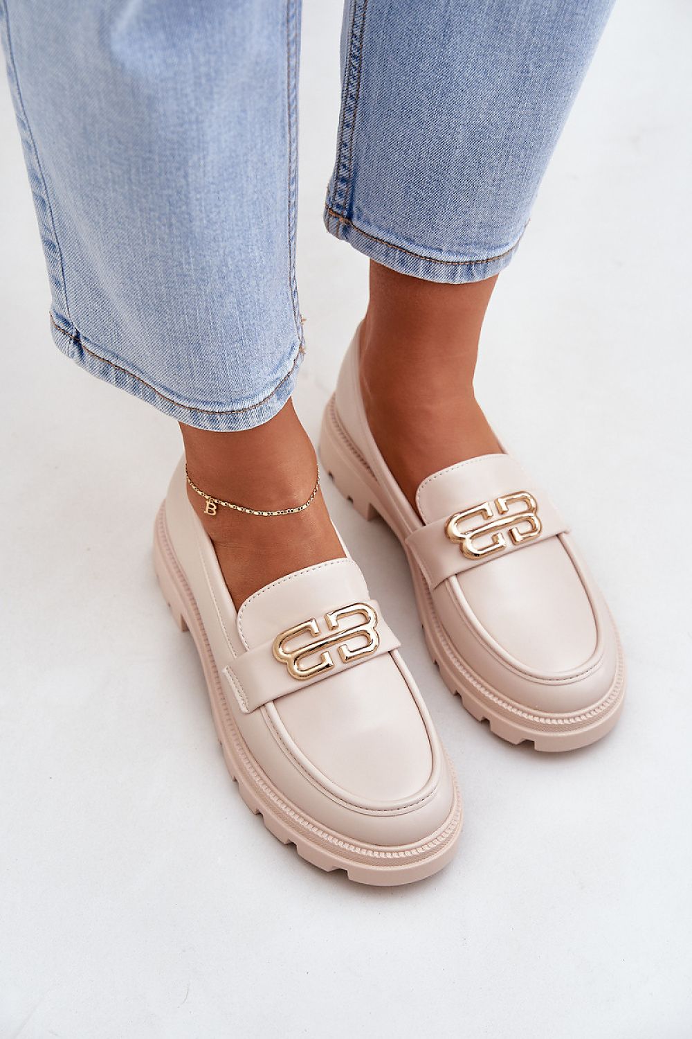 Mokkasinertil dame – øko-skinnfottøy til dame fra MS StyleHaven, laget av Viskose; polyester; Polyamid, farge Svart, størrelse 41, med long ermer, perfekt til casual; dress