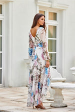 Dalia – asymmetrisk maxikjole med elegant flyt fra Roco Fashion fra MS StyleHaven, størrelse 34, med long, bukselengde long, kjolelengde maxi, kjolestil flared; gown
