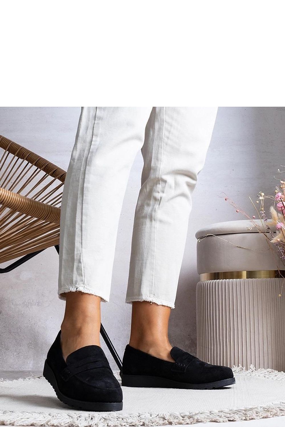 Haydon Elegance – Dame klassiske svarte loafers til dame fra MS StyleHaven, laget av Viskose; polyester; Polyamid, farge Svart, størrelse 37, med long ermer, perfekt til casual; dress