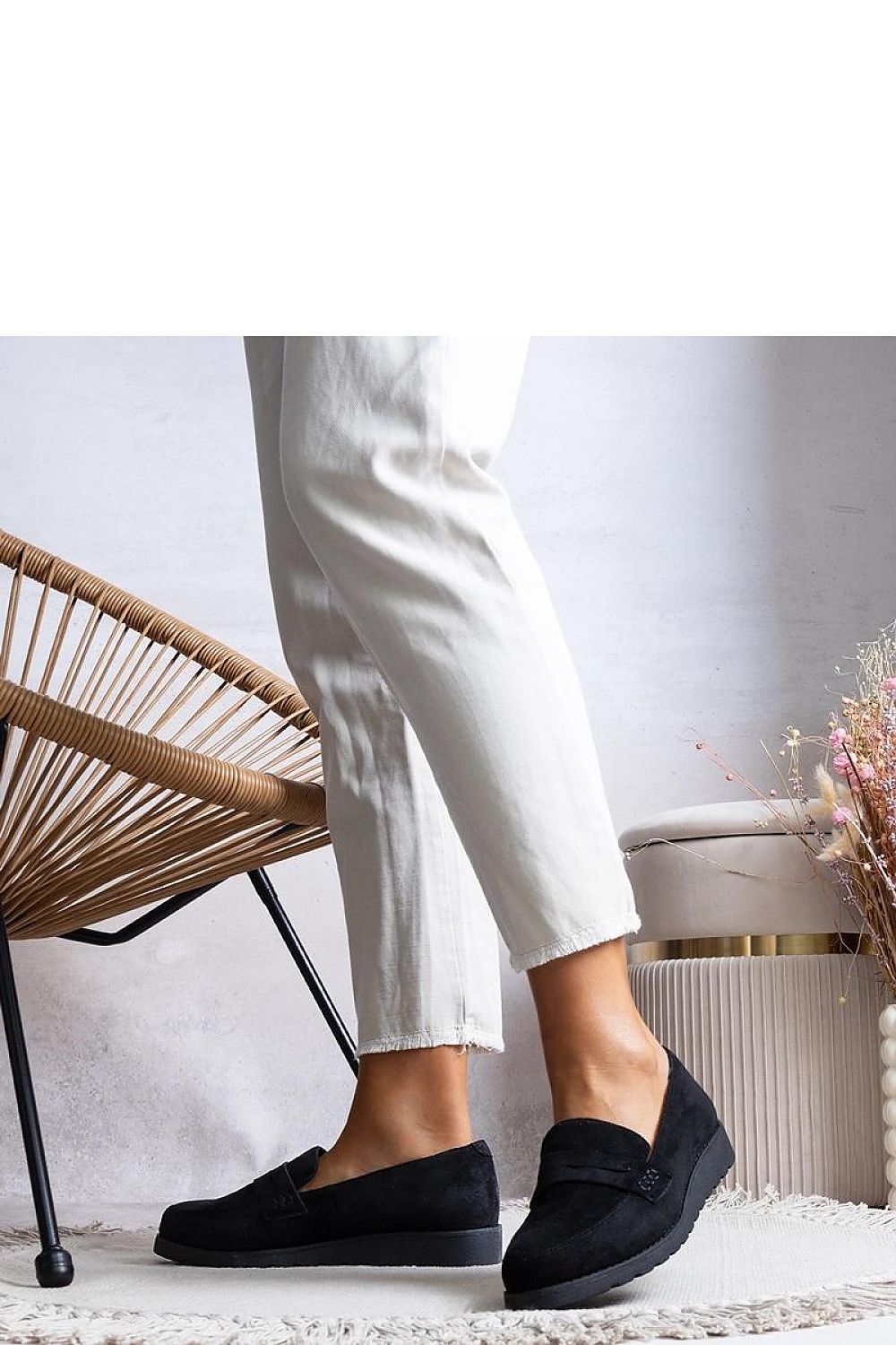 Haydon Elegance – Dame klassiske svarte loafers til dame fra MS StyleHaven, laget av Viskose; polyester; Polyamid, farge Svart, størrelse 38, med long ermer, perfekt til casual; dress