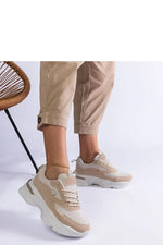 Guerrera brune joggesko til dame til dame fra MS StyleHaven, laget av Viskose; polyester; Polyamid, farge Brun, størrelse 40, med long ermer, perfekt til casual; dress