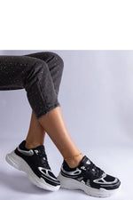 Gaytan Hurtado svarte dame sneakers til dame fra MS StyleHaven, laget av Viskose; polyester; Polyamid, farge Svart, størrelse 38, med long ermer, perfekt til casual; dress