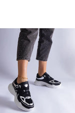 Gaytan Hurtado svarte dame sneakers til dame fra MS StyleHaven, laget av Viskose; polyester; Polyamid, farge Svart, størrelse 39, med long ermer, perfekt til casual; dress
