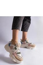 Ivett Sorte Sports Dame Sneakers til dame fra MS StyleHaven, laget av Viskose; polyester; Polyamid, farge Svart, størrelse 41, med long ermer, perfekt til casual