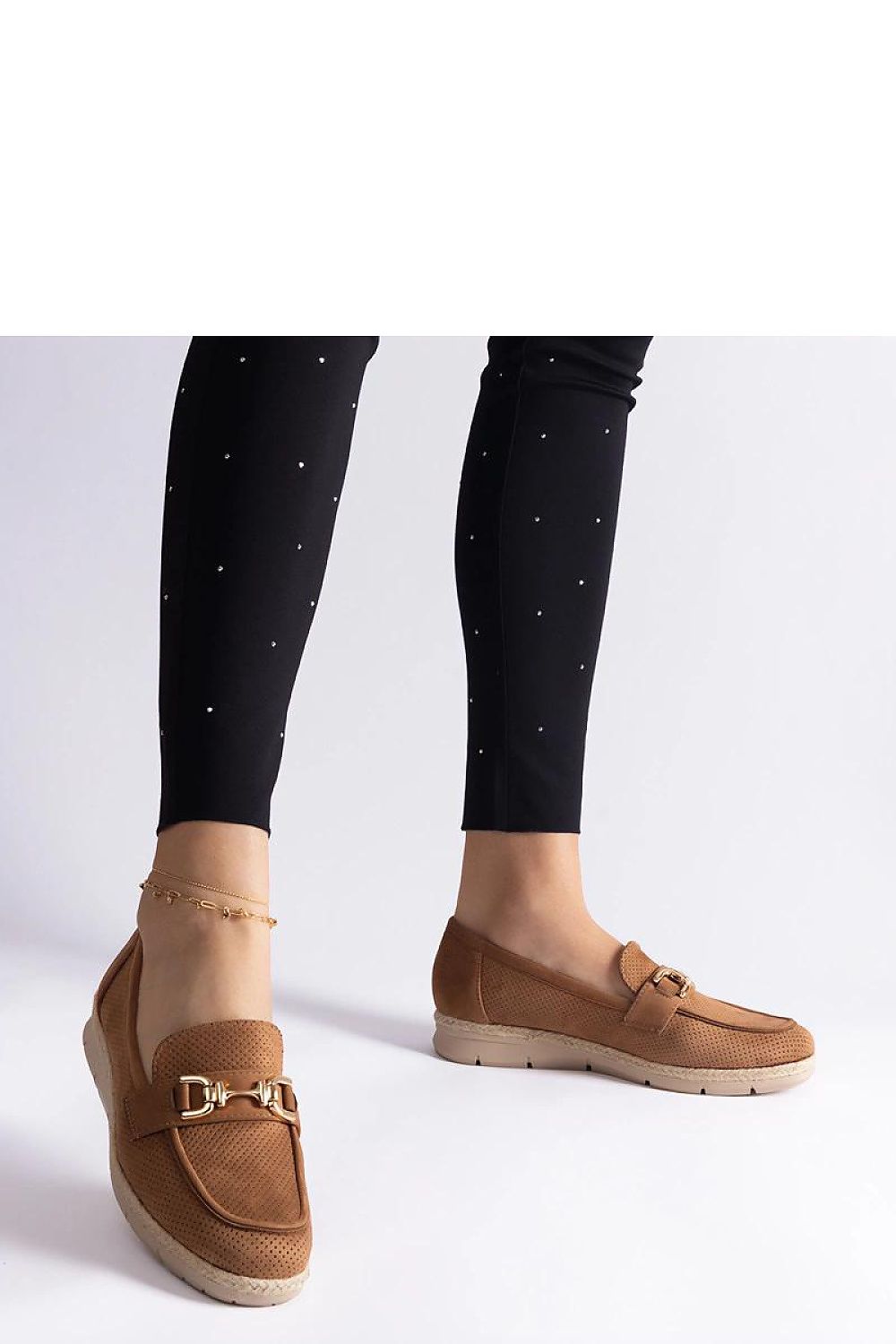 Mocassin Solea til dame fra MS StyleHaven; laget av polyester; farge Brun; stÃ¸rrelse 38; med 45720 ermer; perfekt til casual; dress