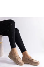 Mocassin Solea til dame fra MS StyleHaven; laget av polyester; farge BlÃ¥; stÃ¸rrelse 41; med 45720 ermer; perfekt til casual; dress