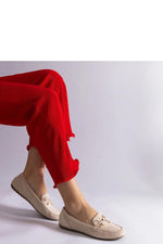 Mocassin Solea til dame fra MS StyleHaven; laget av polyester; farge beige; stÃ¸rrelse 38; med 45720 ermer; perfekt til casual