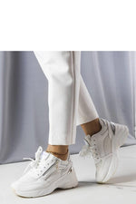 Beige Stacey Wedge dame Sneakers til dame fra MS StyleHaven, laget av Viskose; polyester; Polyamid, farge Grå, størrelse 37, med long ermer, perfekt til casual