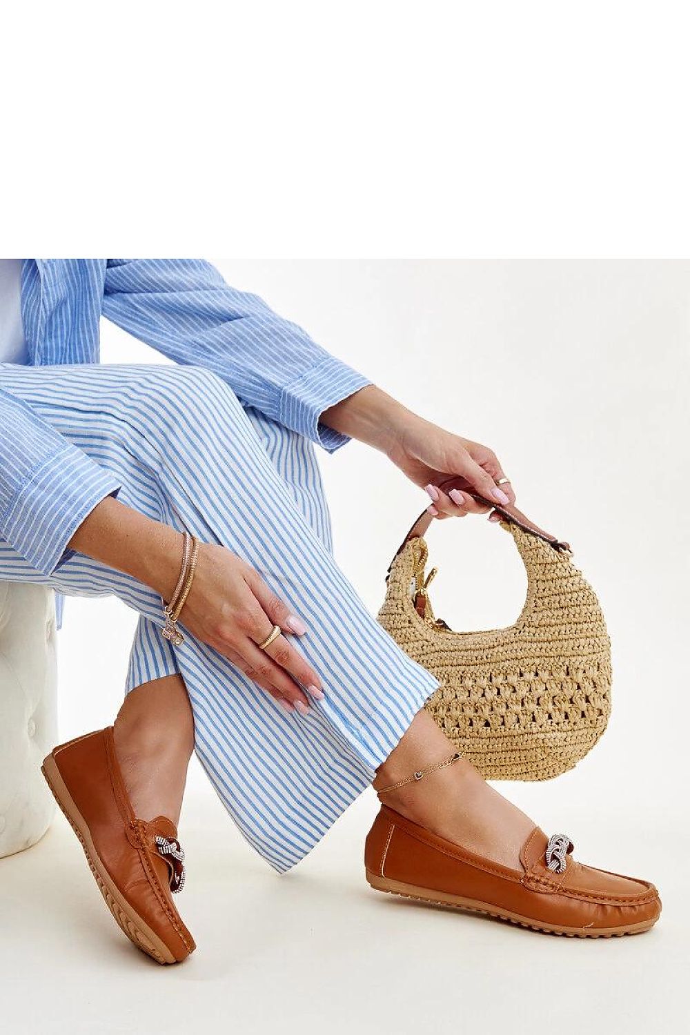 Mocassin Solea til dame fra MS StyleHaven; laget av polyester; farge Svart; stÃ¸rrelse 41; med 45720 ermer; perfekt til casual