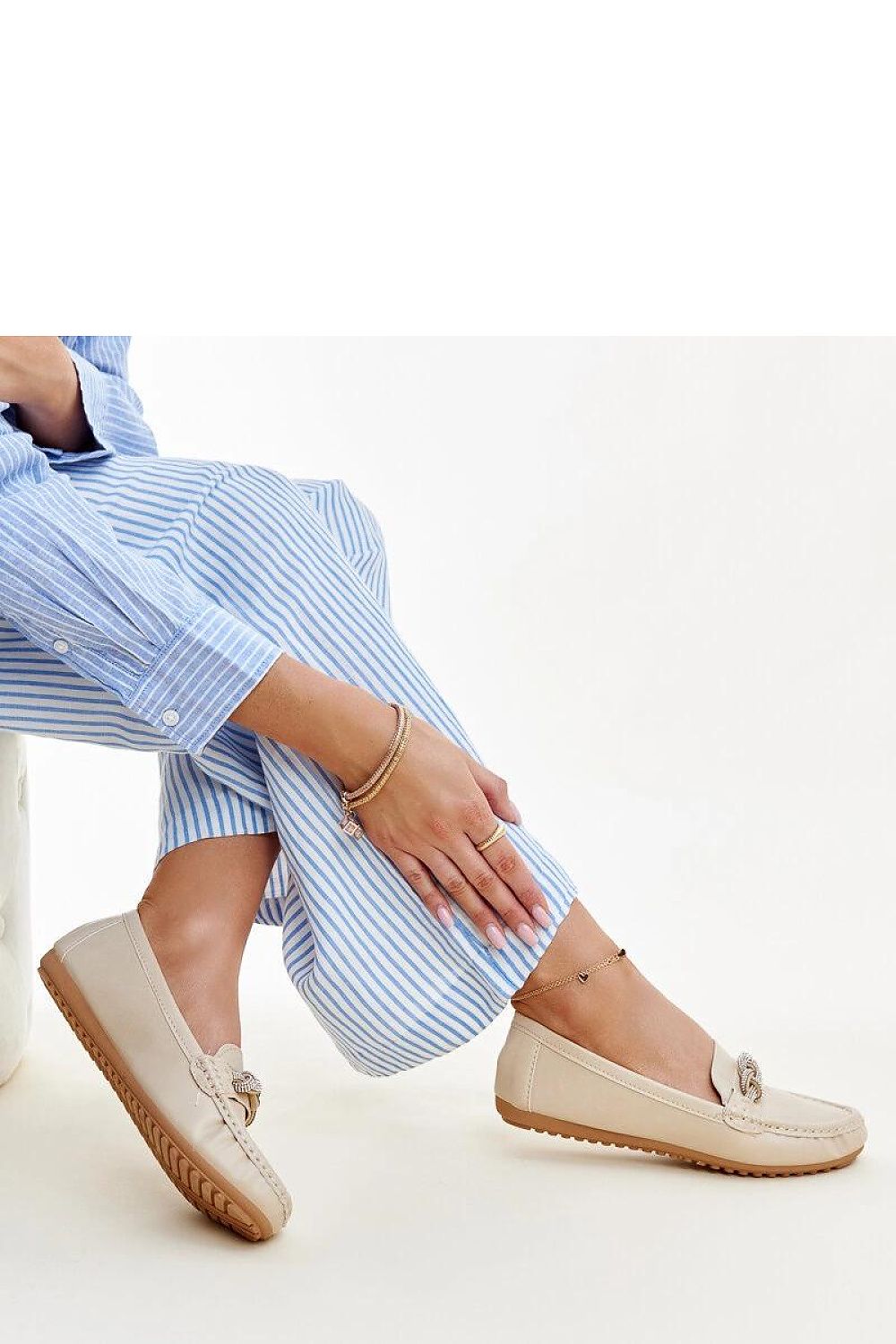 Mocassin Solea til dame fra MS StyleHaven; laget av polyester; farge Brun; stÃ¸rrelse 41; med 45720 ermer; perfekt til casual