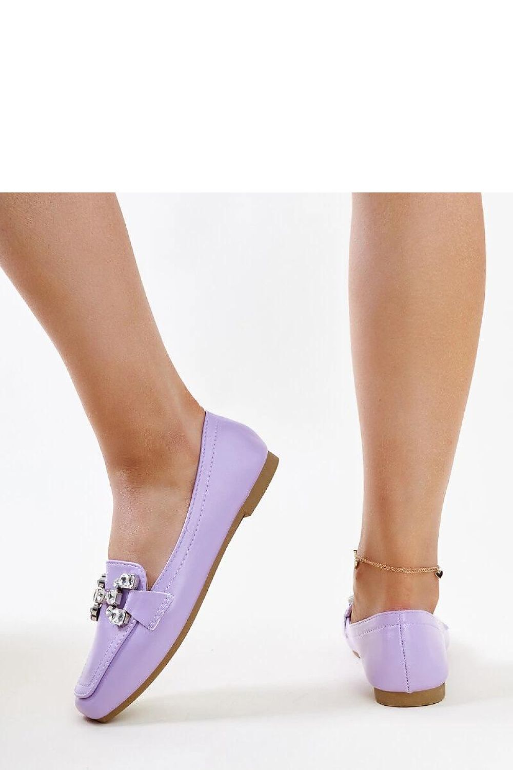 Mocassin Solea til dame fra MS StyleHaven; laget av polyester; farge Fiolett; stÃ¸rrelse 40; med 45720 ermer; perfekt til casual