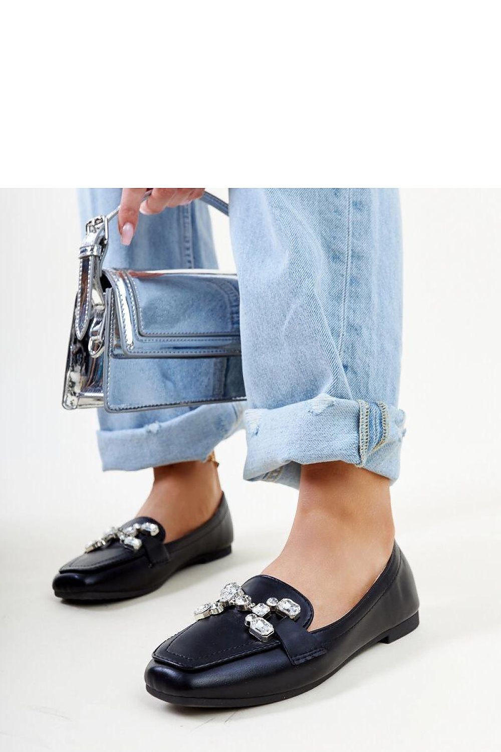 Mocassin Solea til dame fra MS StyleHaven; laget av polyester; farge Svart; stÃ¸rrelse 38; med 45720 ermer; perfekt til casual