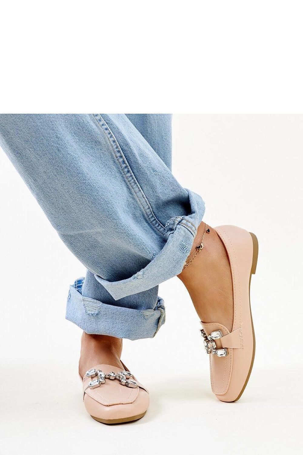 Mocassin Solea til dame fra MS StyleHaven; laget av polyester; farge beige; stÃ¸rrelse 37; med 45720 ermer; perfekt til casual