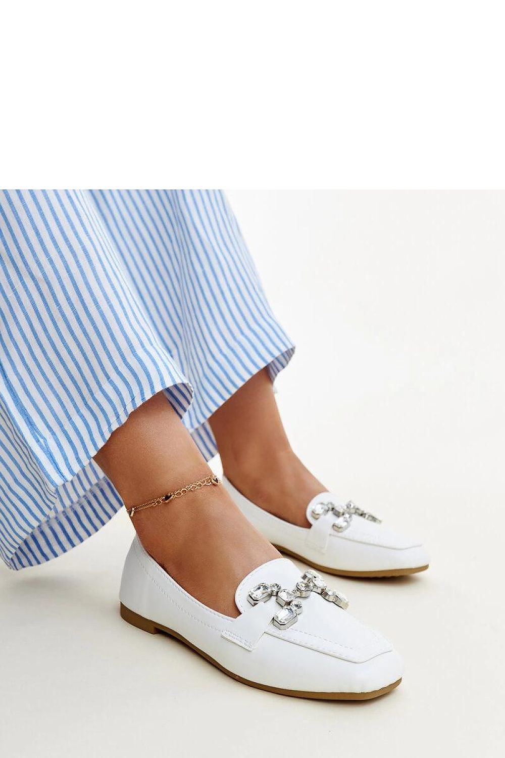 Mocassin Solea til dame fra MS StyleHaven; laget av polyester; farge beige; stÃ¸rrelse 40; med 45720 ermer; perfekt til casual