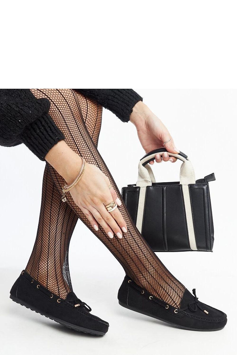 Mocassin Solea til dame fra MS StyleHaven; laget av polyester; farge BlÃ¥; stÃ¸rrelse 41; med 45720 ermer; perfekt til casual