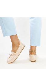 Mocassin Solea til dame fra MS StyleHaven; laget av polyester; farge beige; stÃ¸rrelse 38; med 45720 ermer; perfekt til casual