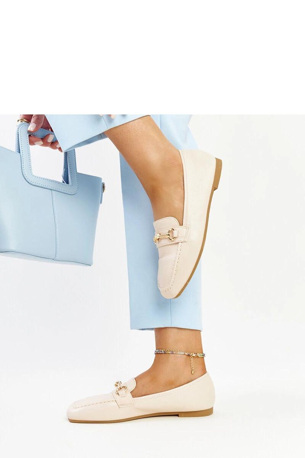 Mocassin Solea til dame fra MS StyleHaven; laget av polyester; farge beige; stÃ¸rrelse 40; med 45720 ermer; perfekt til casual; dress