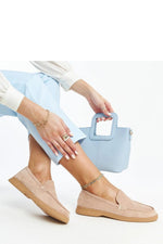 Halvsko Solea til dame fra MS StyleHaven; laget av polyester; farge Fiolett; stÃ¸rrelse 39; med 45720 ermer; perfekt til casual; dress