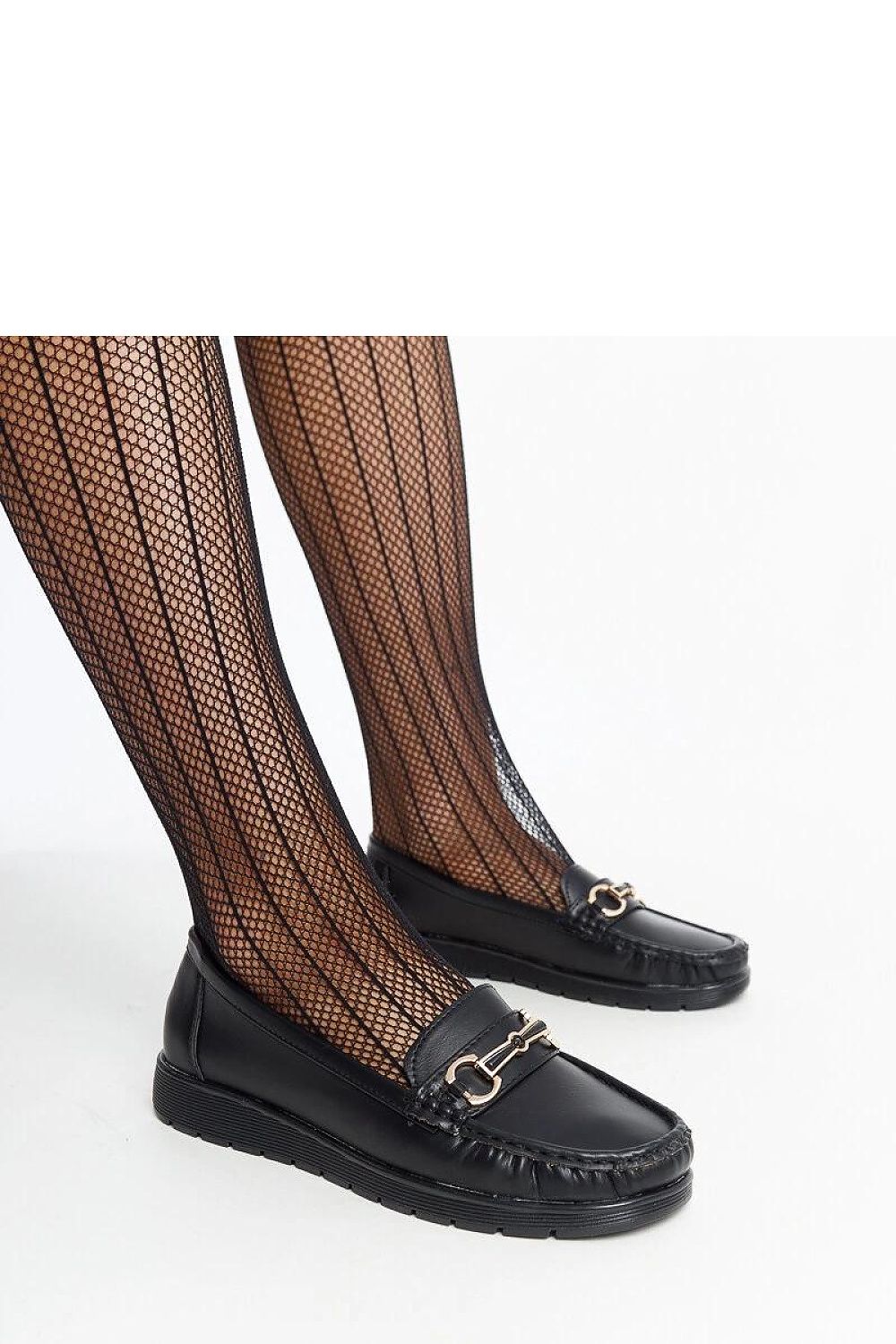 Mocassin Solea til dame fra MS StyleHaven; laget av Bomull; med detaljer i faux-leather; farge Svart; stÃ¸rrelse 36; med 45720 ermer; hÃ¦lhÃ¸yde low; flat; skostÃ¸rrelse 36; 37; 38; 39; 40; 41; perfekt til dress