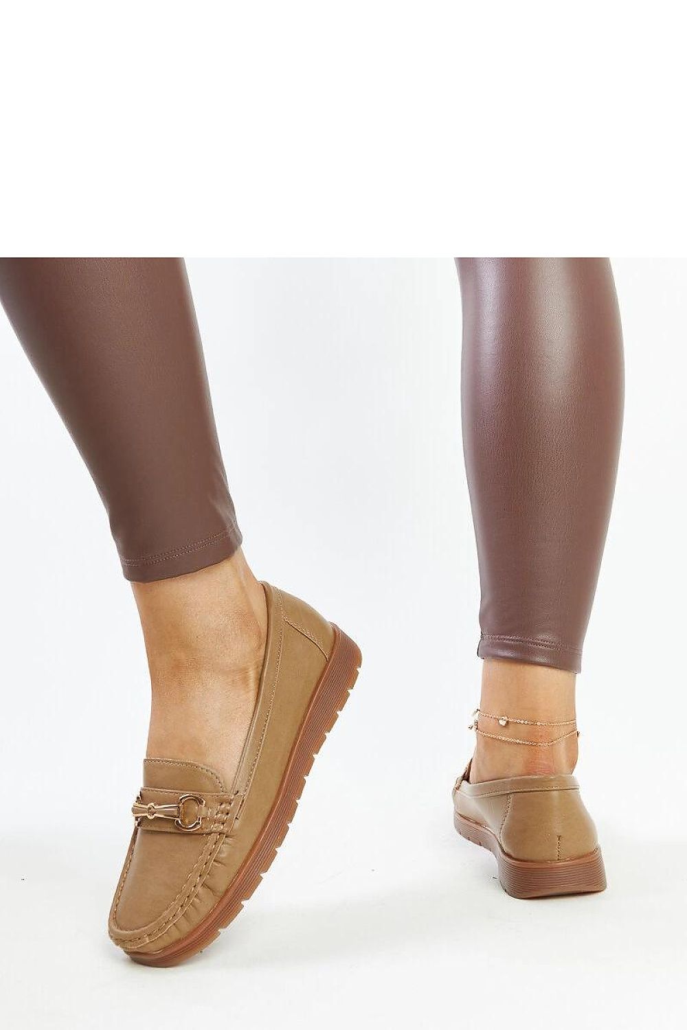 Mocassin Solea til dame fra MS StyleHaven; laget av Bomull; farge Brun; stÃ¸rrelse 40; med 45720 ermer; perfekt til dress