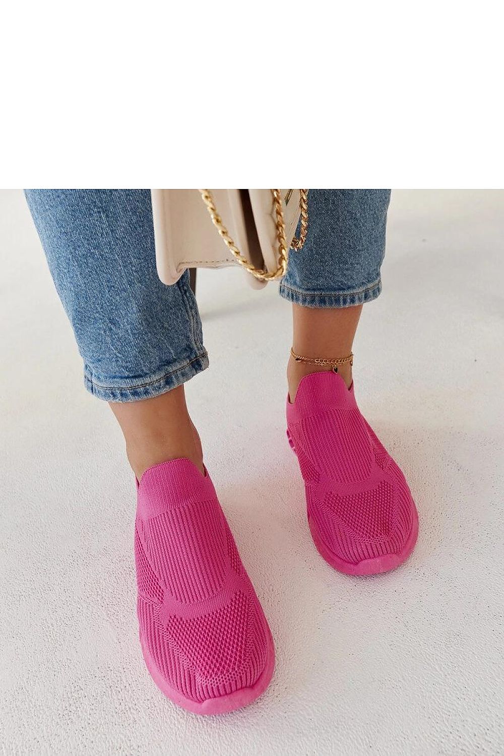 Neda komfort joggesko til dame til dame fra MS StyleHaven, laget av Viskose; polyester; Polyamid, farge Rosa, størrelse 38, med long ermer, perfekt til casual