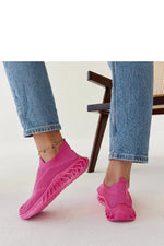 Neda komfort joggesko til dame til dame fra MS StyleHaven, laget av Viskose; polyester; Polyamid, farge Rosa, størrelse 39, med long ermer, perfekt til casual