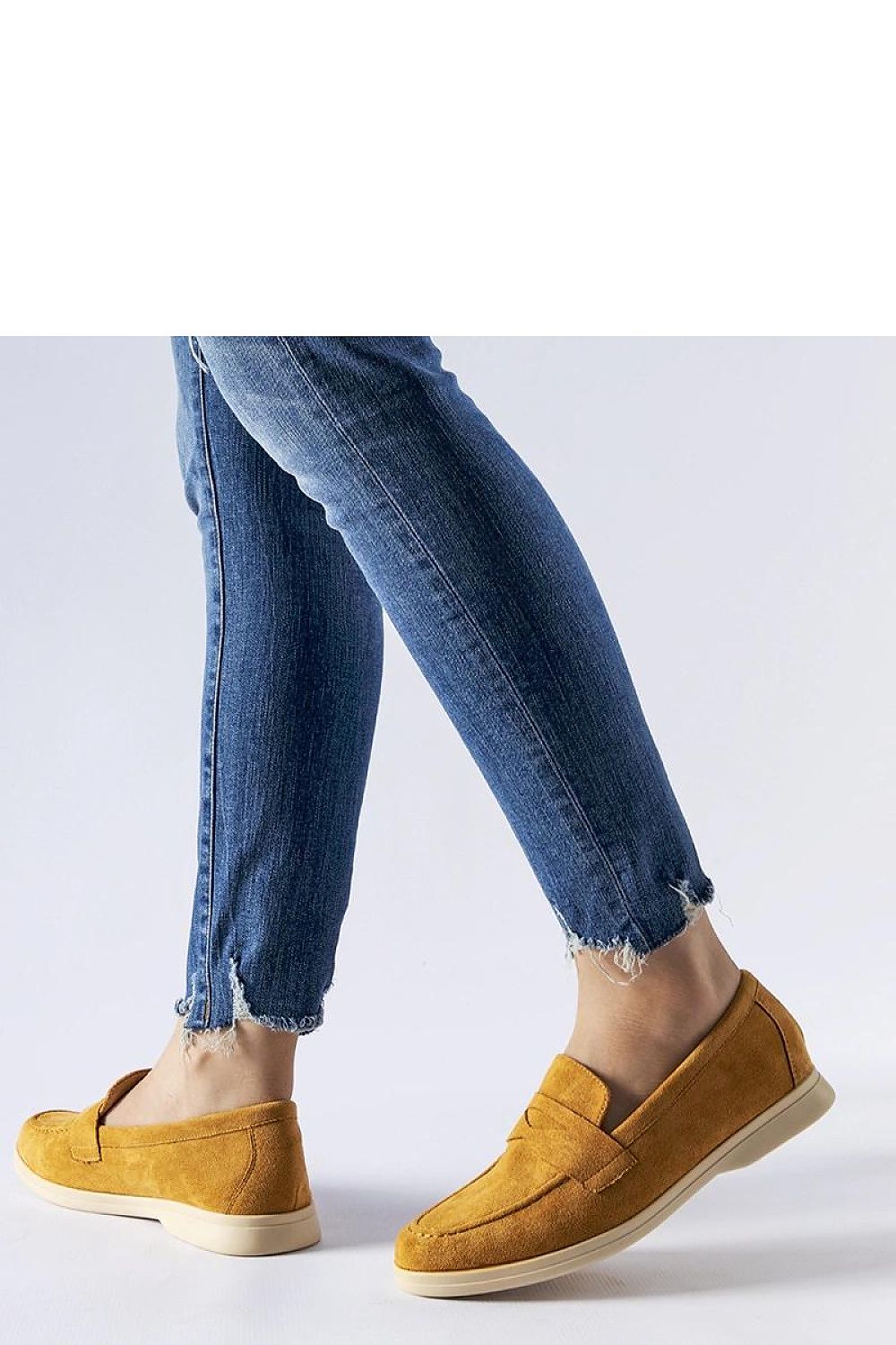 Mocassin Solea til dame fra MS StyleHaven; laget av Bomull; farge beige; stÃ¸rrelse 38; med 45720 ermer; perfekt til casual; dress