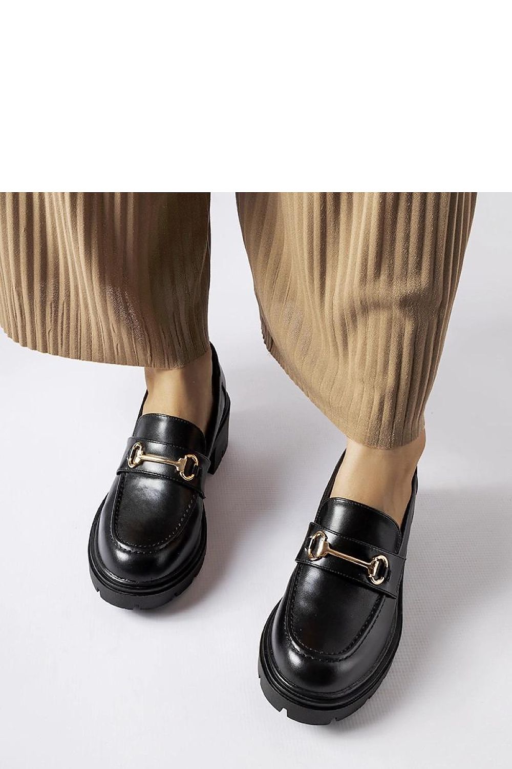 Mocassin Solea til dame fra MS StyleHaven; laget av Bomull; farge Svart; stÃ¸rrelse 38; med 45720 ermer; perfekt til casual