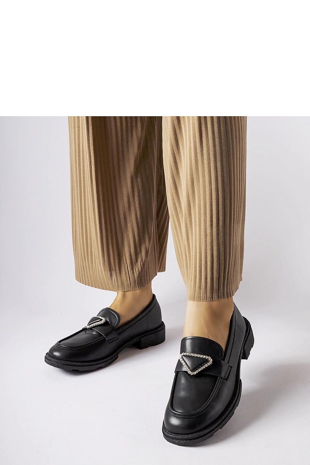 Mocassin Solea til dame fra MS StyleHaven; laget av Bomull; farge Hvit; stÃ¸rrelse 36; med 45720 ermer; perfekt til casual