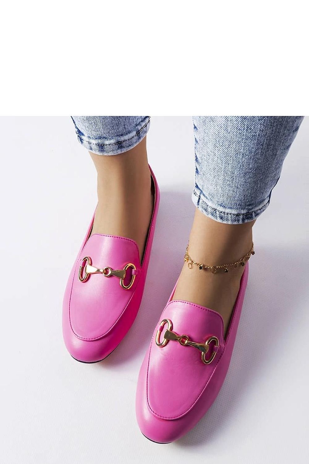 Philip Rosa Mokkasiner med Spenne til dame til dame fra MS StyleHaven, laget av Viskose; polyester; Polyamid, farge Rosa, størrelse 38, med long ermer, perfekt til casual