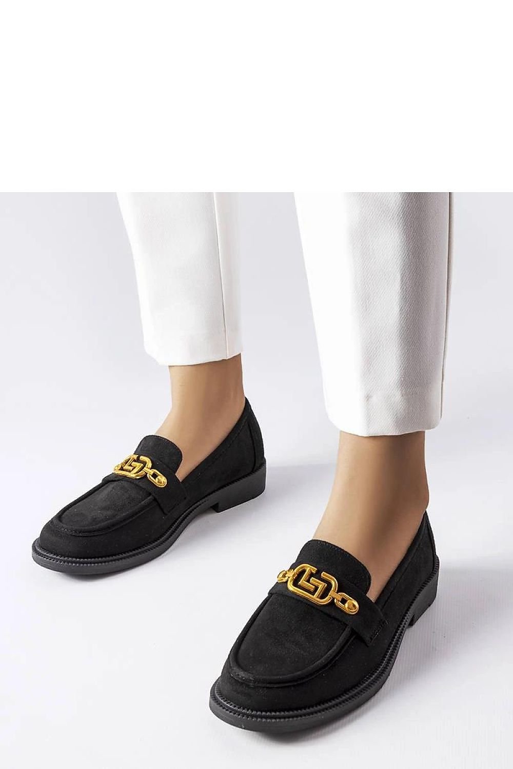 Elegante dame mokkasiner med ouellet dekorasjon – Eco-Suede til dame fra MS StyleHaven, laget av Viskose; polyester; Polyamid, med detaljer i suede, farge Svart, størrelse 36, med long ermer, hælhøyde low; flat, skostørrelse 36; 37; 38; 39; 40; 41, perfekt til casual