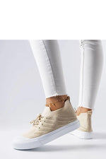 Fleksible Polaire-sneakers til dame til dame fra MS StyleHaven, laget av Viskose; polyester; Polyamid, farge Rosa, størrelse 38, med long ermer, perfekt til casual