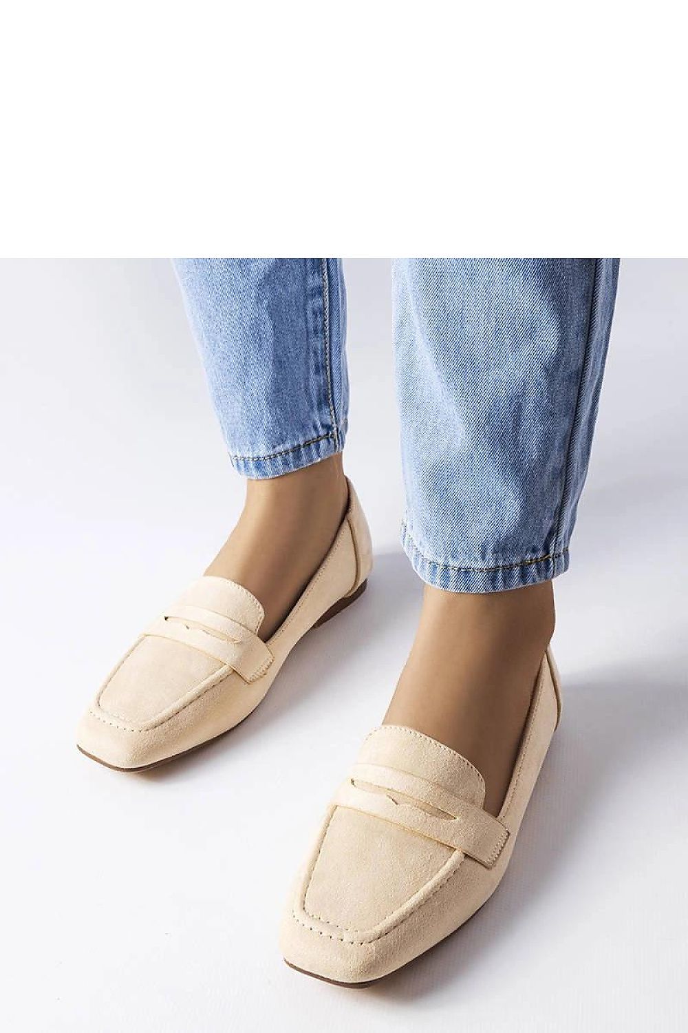 Rosa Meilleur-mokkasiner til dame til dame fra MS StyleHaven, laget av Viskose; polyester; Polyamid, farge beige, størrelse 39, med long ermer, perfekt til casual