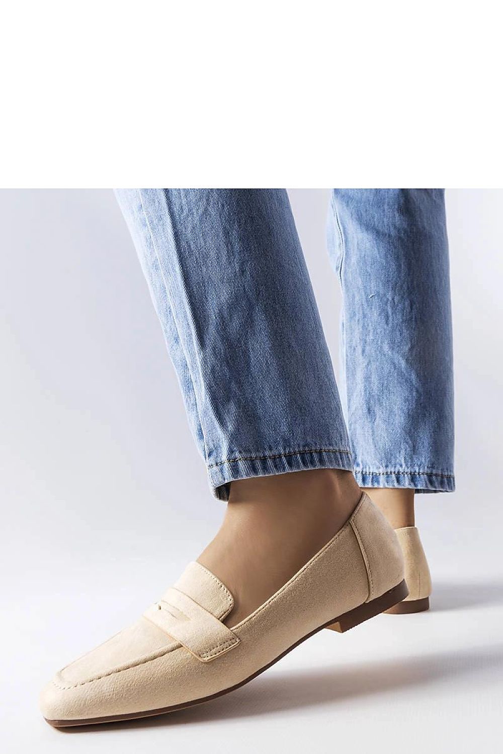Rosa Meilleur-mokkasiner til dame til dame fra MS StyleHaven, laget av Viskose; polyester; Polyamid, farge beige, størrelse 40, med long ermer, perfekt til casual