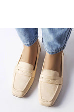 Rosa Meilleur-mokkasiner til dame til dame fra MS StyleHaven, laget av Viskose; polyester; Polyamid, farge beige, størrelse 41, med long ermer, perfekt til casual