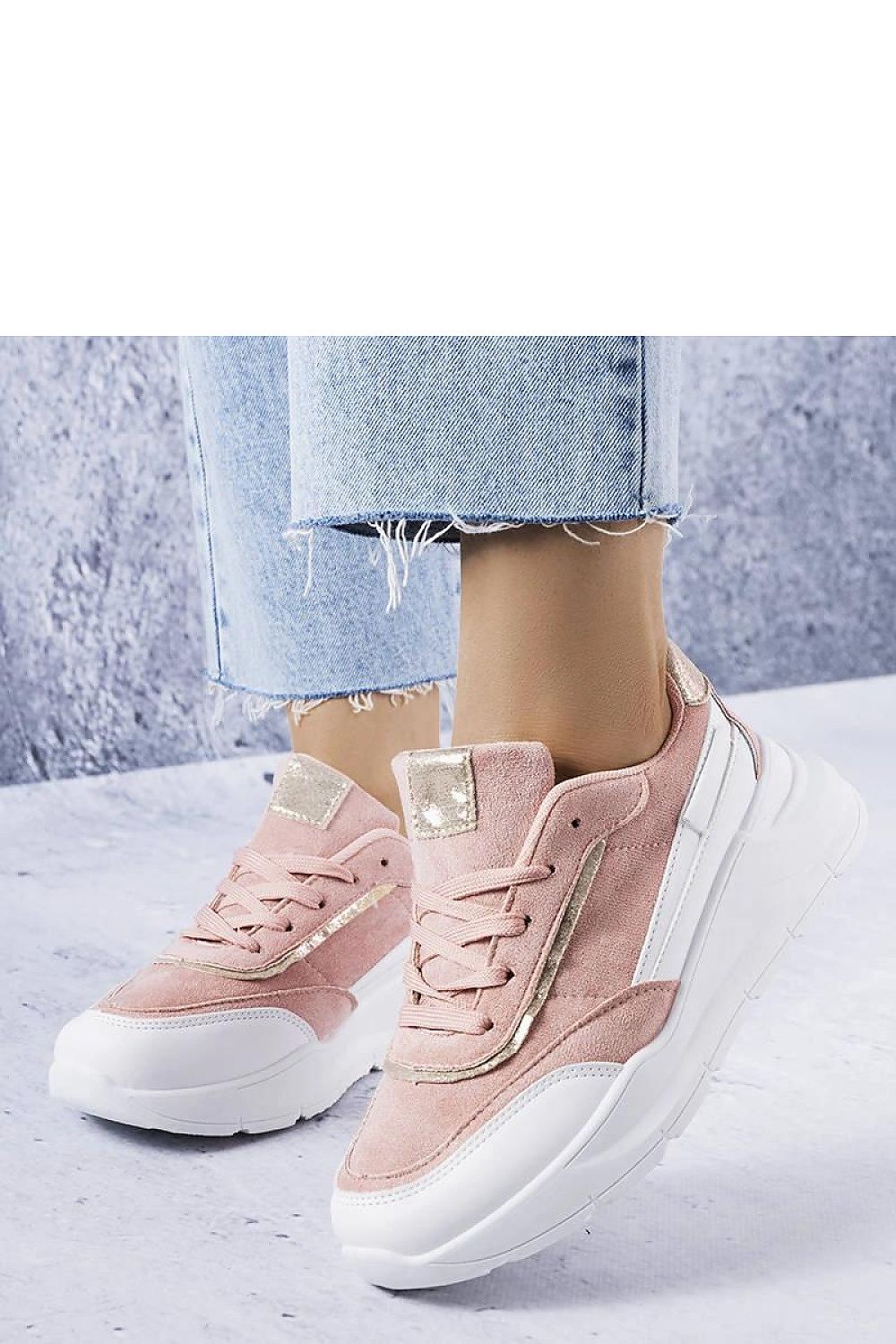 Dupuis Øko-semsket dame sneakers til dame fra MS StyleHaven, laget av Viskose; polyester; Polyamid, farge Rosa, størrelse 37, med long ermer, perfekt til casual