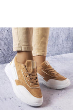 Dupuis Øko-semsket dame sneakers til dame fra MS StyleHaven, laget av Viskose; polyester; Polyamid, farge Rosa, størrelse 39, med long ermer, perfekt til casual