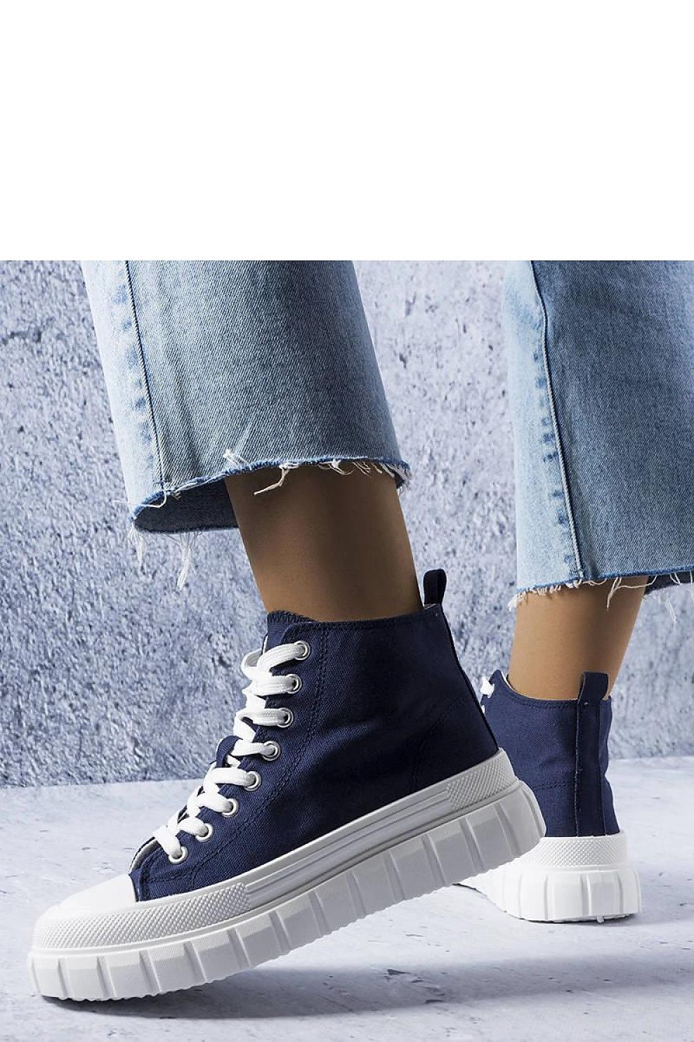 Couet ankelsneakers til dame til dame fra MS StyleHaven, laget av Viskose; polyester; Polyamid, farge Blå, størrelse 38, med long ermer, perfekt til casual