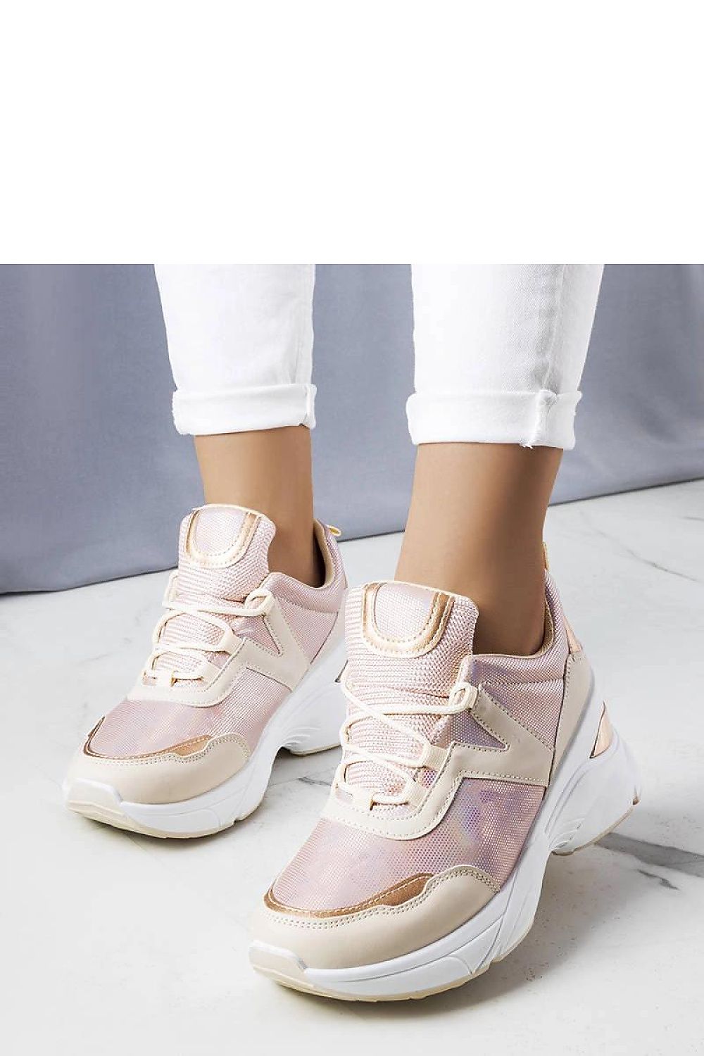 Ruais rose dame sneakers – Elegante og komfortable til dame fra MS StyleHaven, laget av Viskose; polyester; Polyamid, med detaljer i synthetic; rubber, farge Rosa, størrelse 36, med long ermer, hælhøyde mid; flat, skostørrelse 36; 37; 38; 39; 40; 41, perfekt til casual