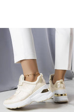 Ruais rose dame sneakers – Elegante og komfortable til dame fra MS StyleHaven, laget av Viskose; polyester; Polyamid, farge Rosa, størrelse 41, med long ermer, perfekt til casual