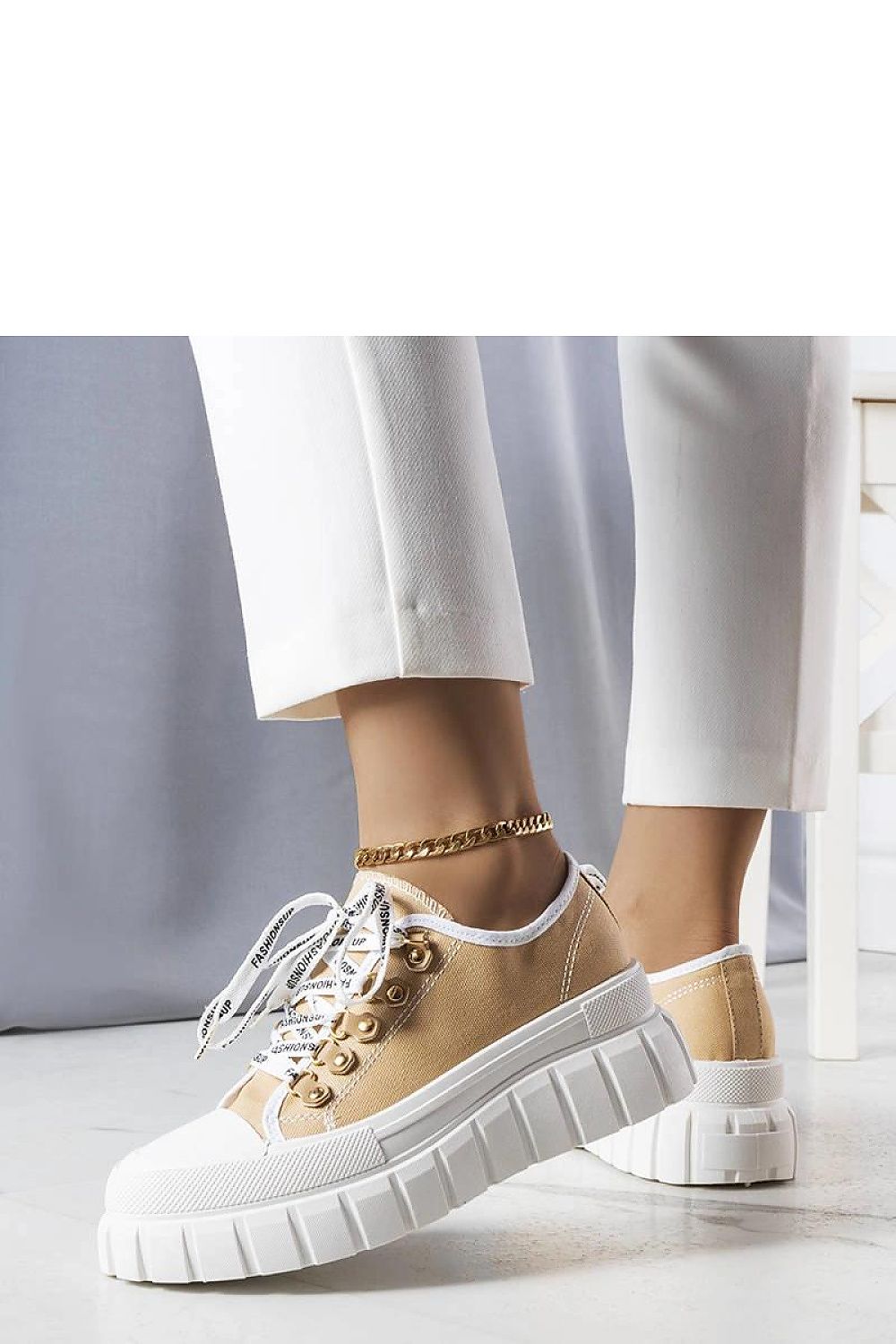 Tonia rose Platform Sneakers til dame til dame fra MS StyleHaven, laget av Viskose; polyester; Polyamid, farge Rosa, størrelse 41, med long ermer, perfekt til casual