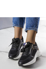 Beige Stacey Wedge dame Sneakers til dame fra MS StyleHaven, laget av Viskose; polyester; Polyamid, farge Grå, størrelse 40, med long ermer, perfekt til casual