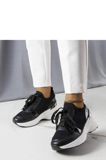 Ann Rose Wedge dame Sneakers for sommer til dame fra MS StyleHaven, laget av Viskose; polyester; Polyamid, farge Rosa, størrelse 40, med long ermer, perfekt til casual