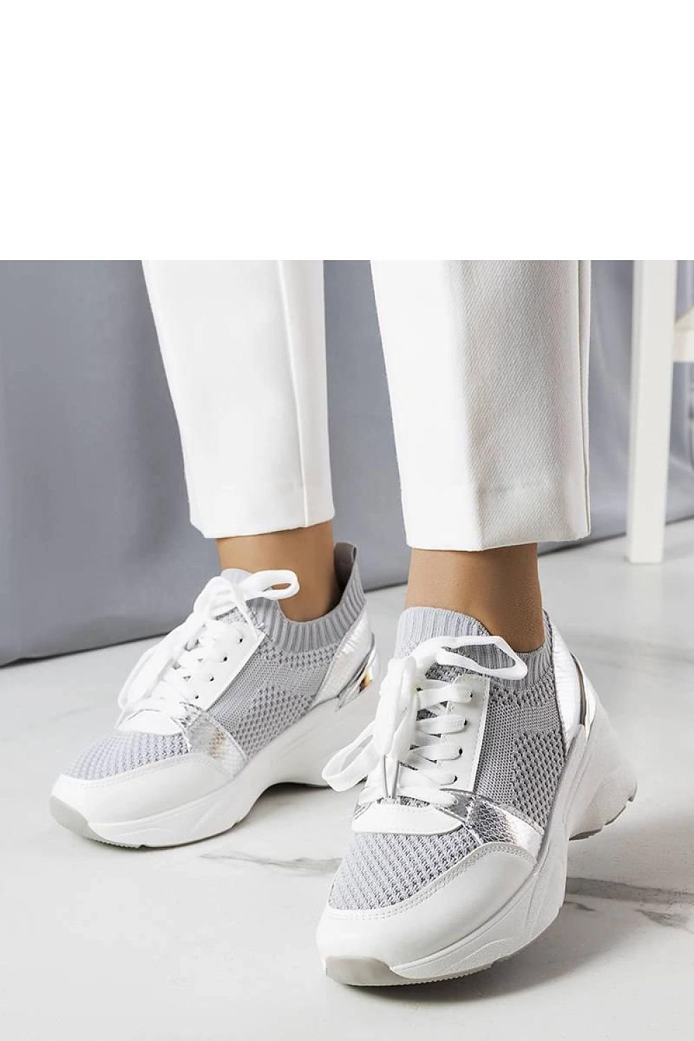 Ann Rose Wedge dame Sneakers for sommer til dame fra MS StyleHaven, laget av Viskose; polyester; Polyamid, farge Svart, størrelse 40, med long ermer, perfekt til casual