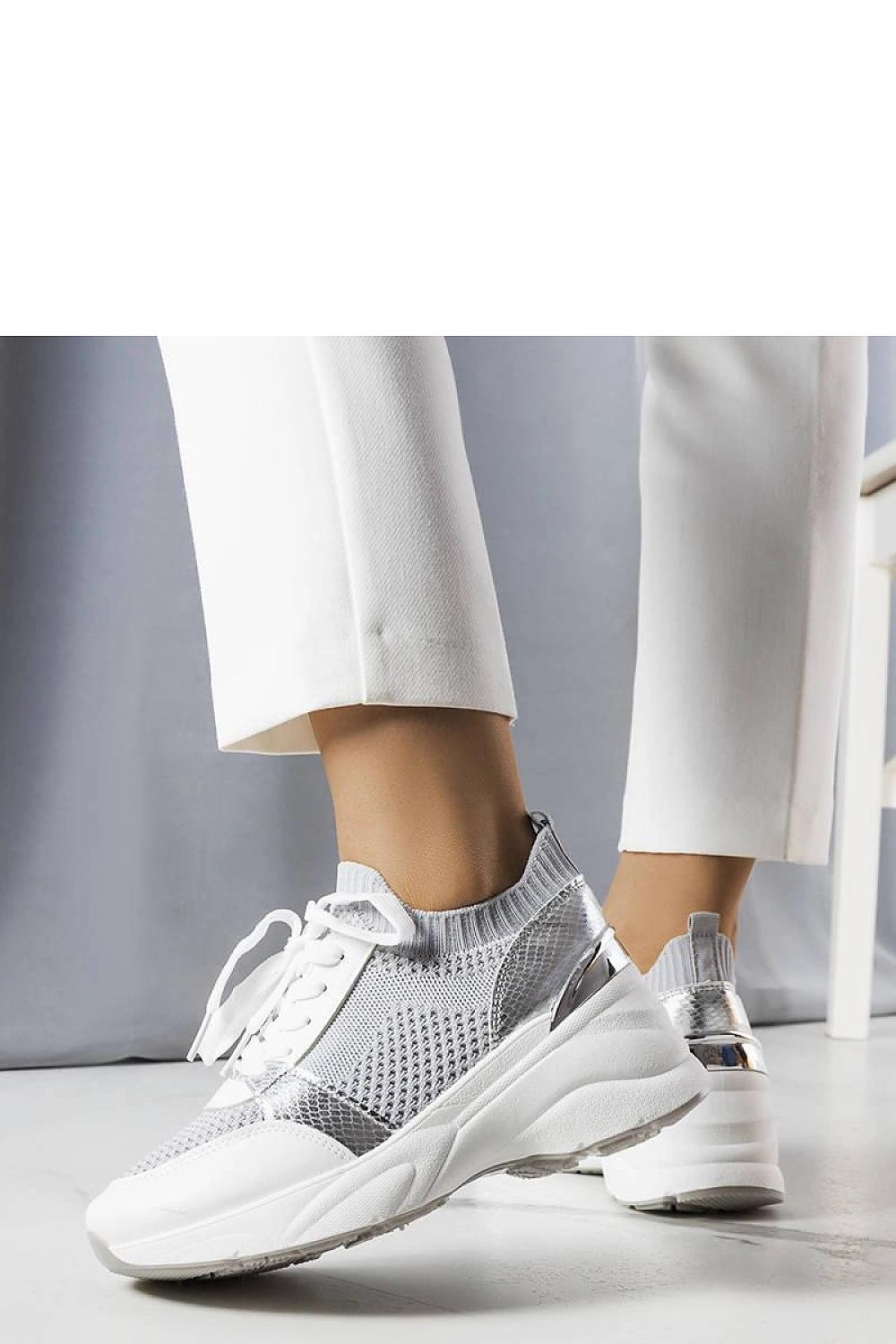 Ann Rose Wedge dame Sneakers for sommer til dame fra MS StyleHaven, laget av Viskose; polyester; Polyamid, farge Svart, størrelse 41, med long ermer, perfekt til casual