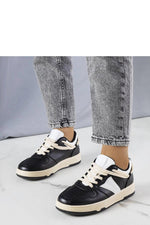 Marcella White & Pink dame sneakers – for sommeren til dame fra MS StyleHaven, laget av Viskose; polyester; Polyamid, farge Rosa, størrelse 39, med long ermer, perfekt til casual