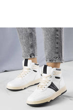 Robin Blå High-Top joggesko til dame til dame fra MS StyleHaven, laget av Viskose; polyester; Polyamid, farge Grønn, størrelse 36, med long ermer, perfekt til casual