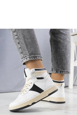 Robin Blå High-Top joggesko til dame til dame fra MS StyleHaven, laget av Viskose; polyester; Polyamid, farge Grønn, størrelse 38, med long ermer, perfekt til casual