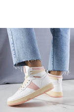 Robin Blå High-Top joggesko til dame til dame fra MS StyleHaven, laget av Viskose; polyester; Polyamid, farge Grønn, størrelse 39, med long ermer, perfekt til casual