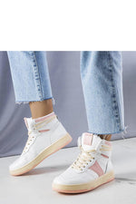 Robin Blå High-Top joggesko til dame til dame fra MS StyleHaven, laget av Viskose; polyester; Polyamid, farge Grønn, størrelse 40, med long ermer, perfekt til casual